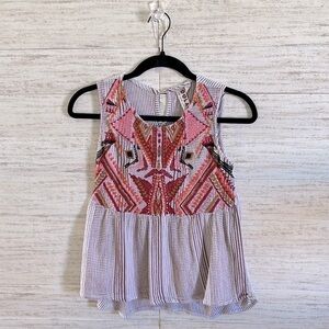 Anthropologie DOLAN BoHo Babydoll Top | SIZE S
